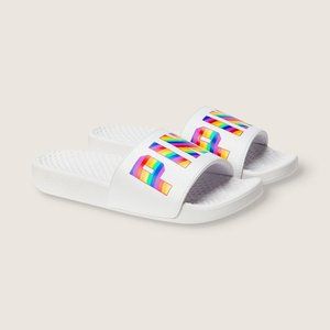 💥VS PINK SLIDES ****NEW**** SIZE SMALL (5/6)💥